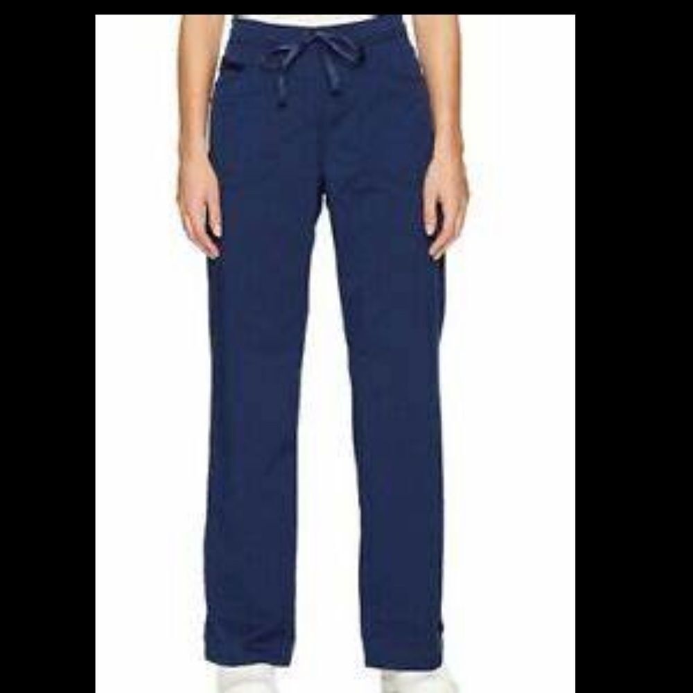 Code happy navy scrub pants
